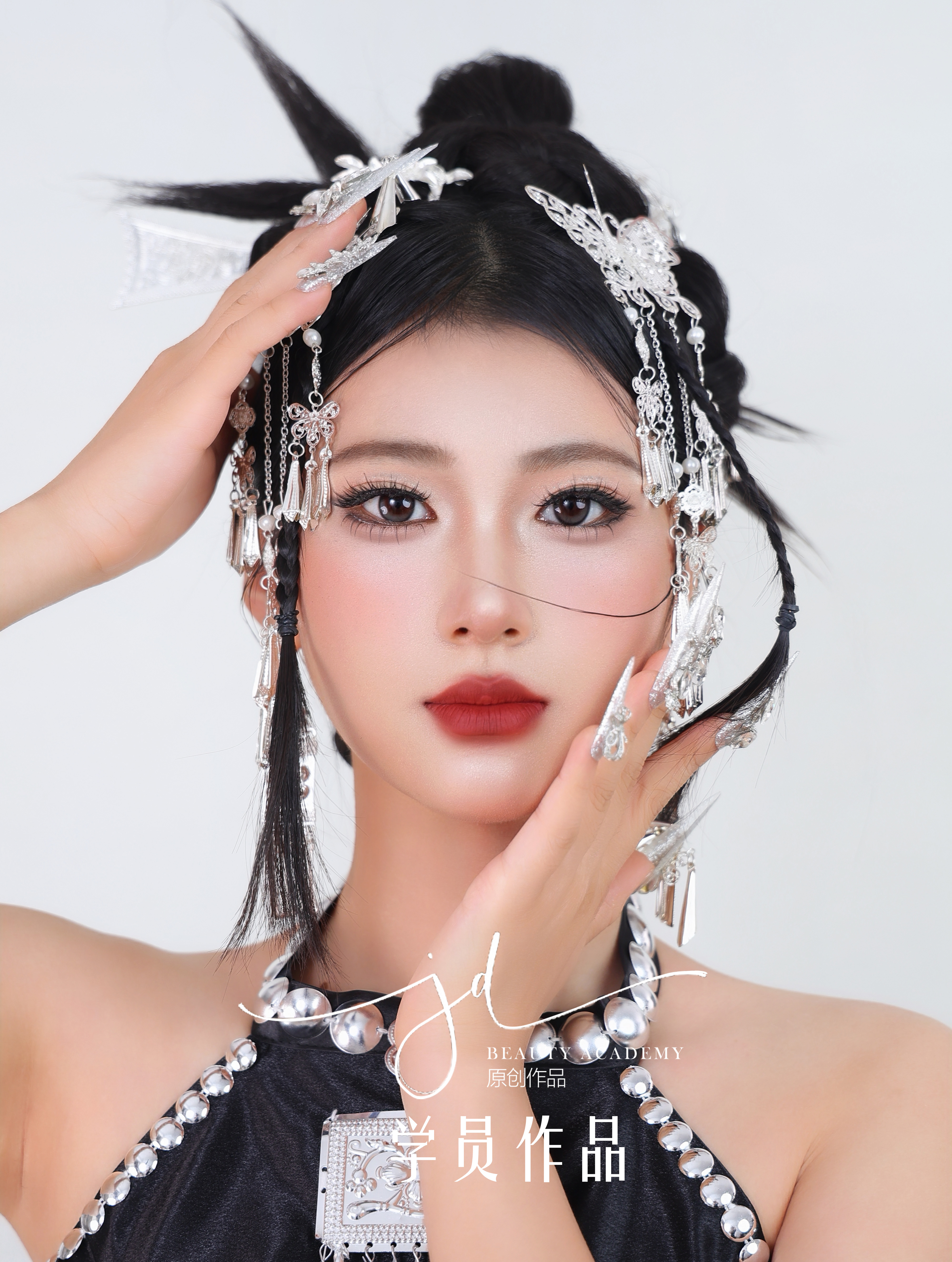 民族风妆造作品特写